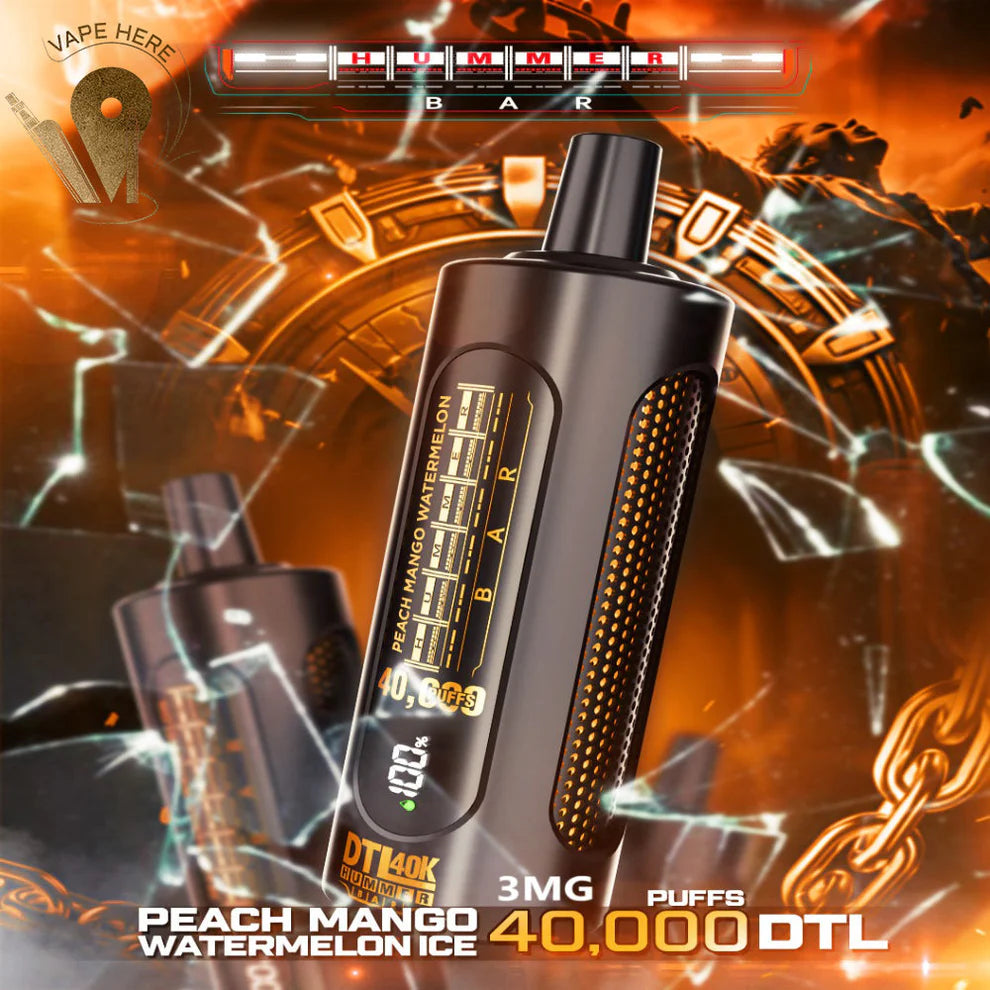 Deluxe Bar Bar 40000 Puffs Shisha Disposable Vape( BUY 1 GET 1 FREE )