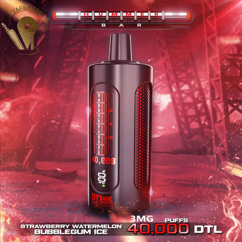 Deluxe Bar Bar 40000 Puffs Shisha Disposable Vape( BUY 1 GET 1 FREE )