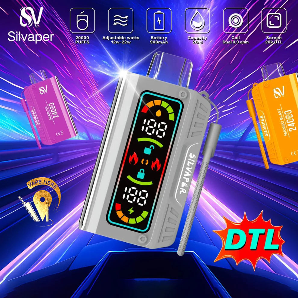 Deluxe Bar 20000 Puffs DTL Disposable Vape 3mg( BUY 1 GET 1 FREE )