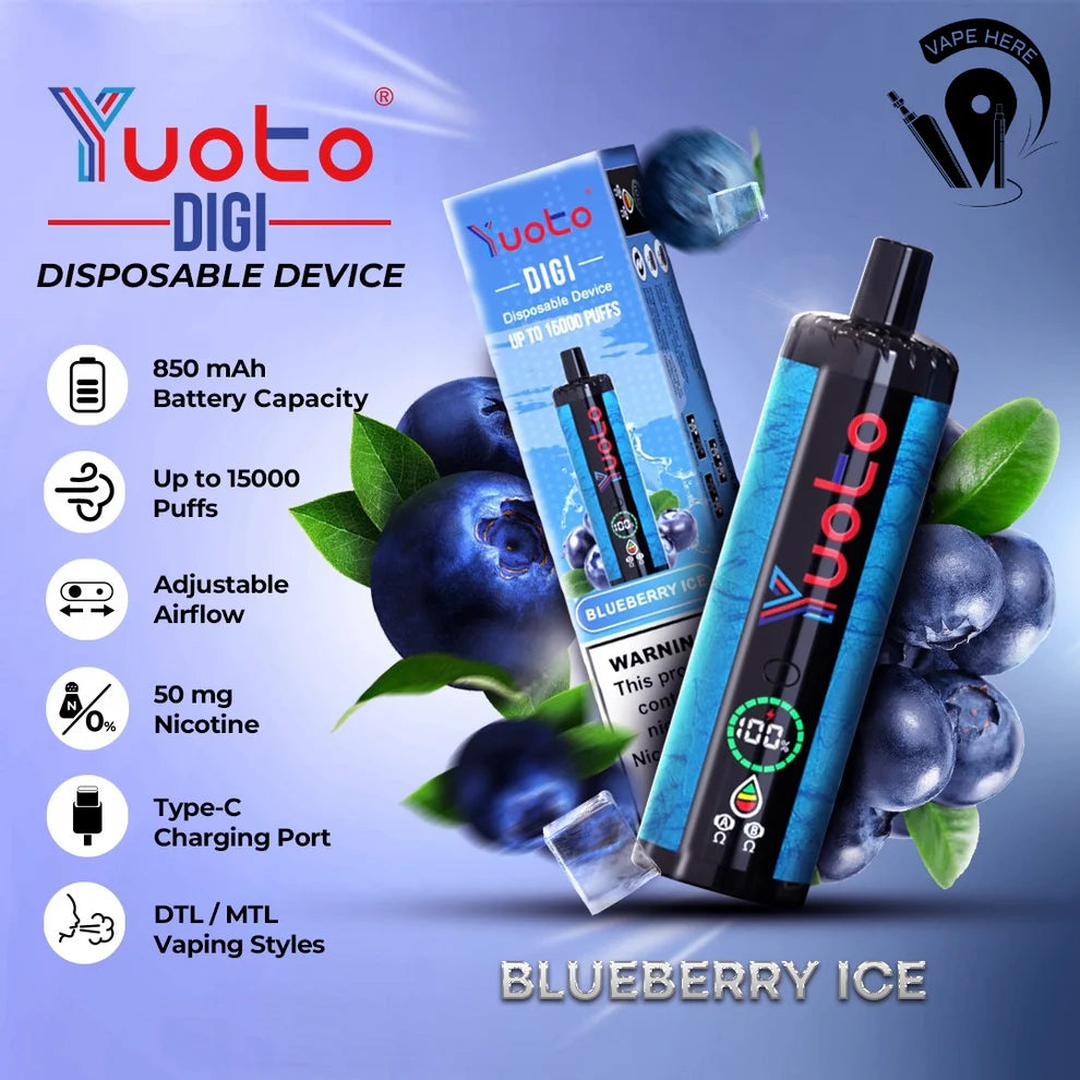 Deluxe Bar 18000 Puffs Disposable Shisha Vape( BUY 1 GET 1 FREE )
