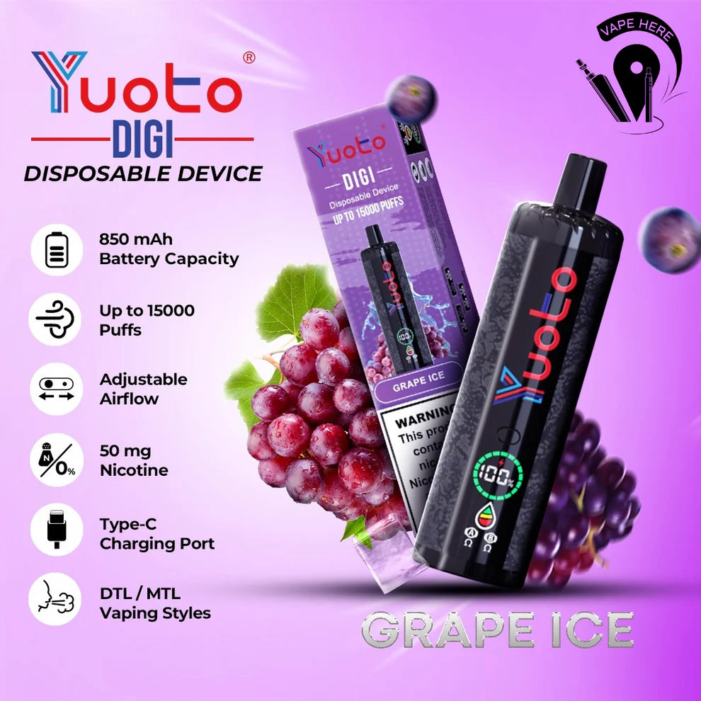 Deluxe Bar 18000 Puffs Disposable Shisha Vape( BUY 1 GET 1 FREE )