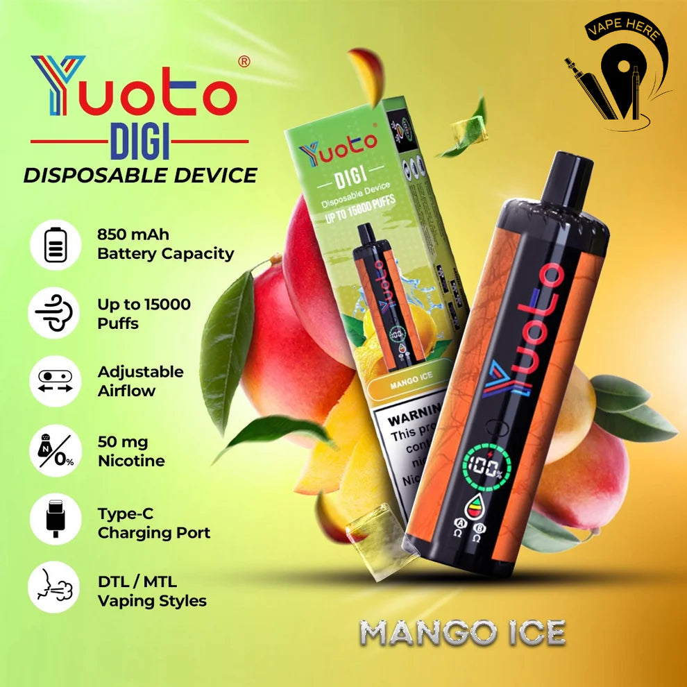 Deluxe Bar 18000 Puffs Disposable Shisha Vape( BUY 1 GET 1 FREE )