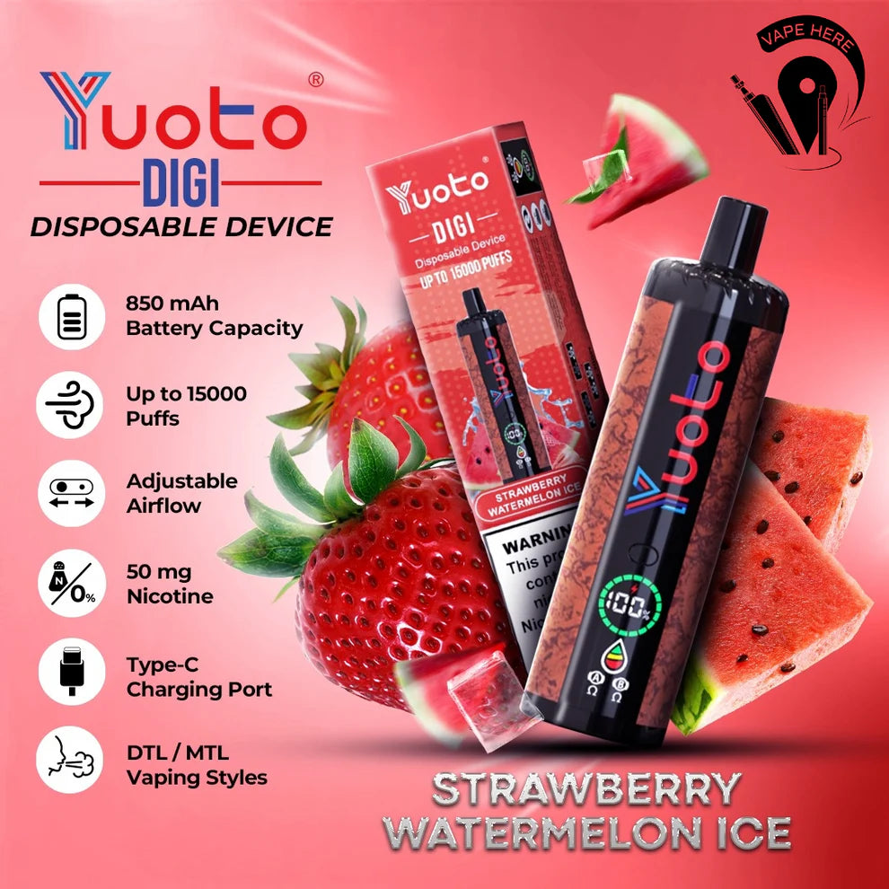 Deluxe Bar 18000 Puffs Disposable Shisha Vape( BUY 1 GET 1 FREE )