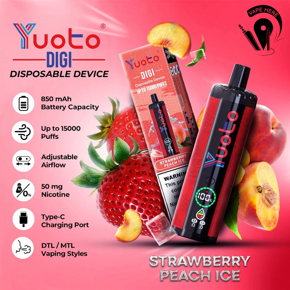 Deluxe Bar 18000 Puffs Disposable Shisha Vape( BUY 1 GET 1 FREE )